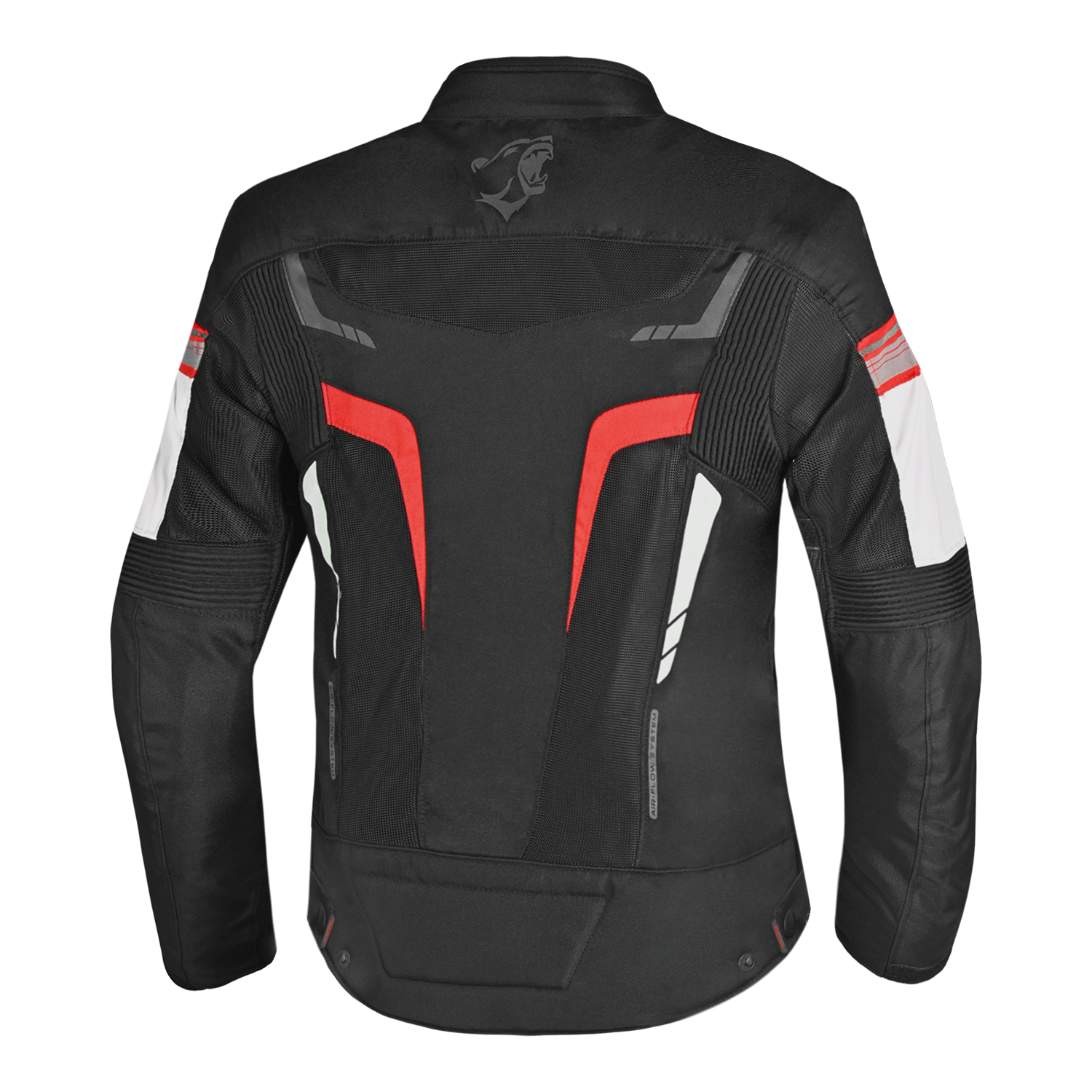 BELA SPRINTER CHAQUETA DE MOTO TEXTIL NINOS NEGRO ROJO