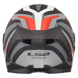 LS2 FF820 RAPID III HYPER PRETO/VERMELHO