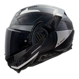 LS2 FF910 ADVANT II ASTRAL CASCO MODULAR TRIPLE MATT GRIS