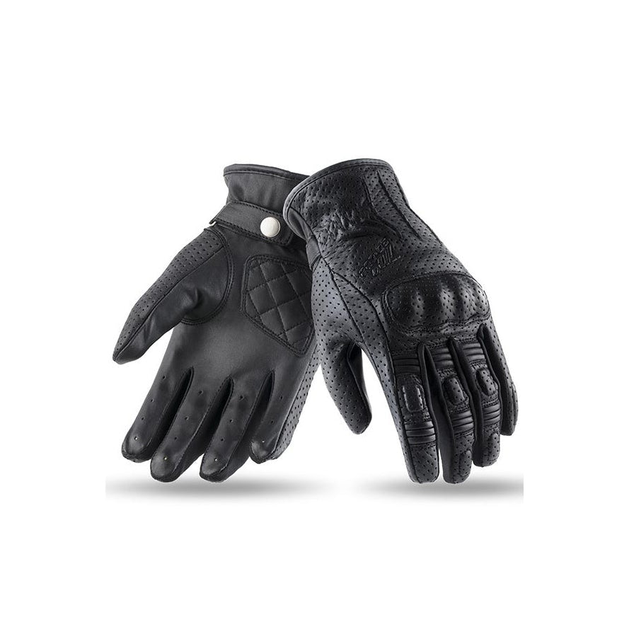 SEVENTY DEGREES SD-C22 GUANTE DE MOTO VERANO URBAN MUJER NEGRO