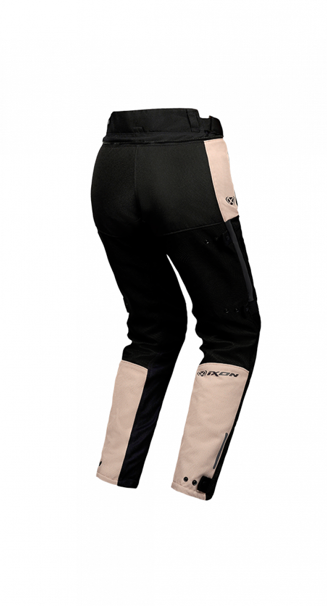 IXON M-NJORD PT MOTO PANTALONES HOMBRE ARENA NEGRO ROJO - PANTALON