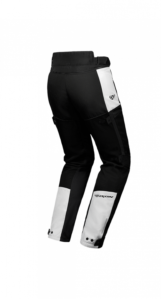 IXON M-NJORD PT MOTO PANTALONES HOMBRE GRIS CLARO AZUL ROJO NEÓN - PANTALON