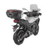 GIVI MALETA MK 49L V49/ARIA. NEGRO BASE. CATADIOPTRICO AHUMADO-COVER NEGRA- ALETA LATERAL NEGRA