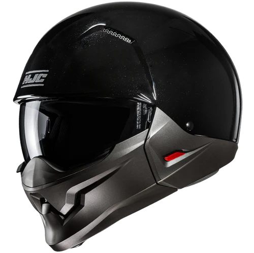 HJC i20N UNI Casco Jet De Moto NOIR METAL
