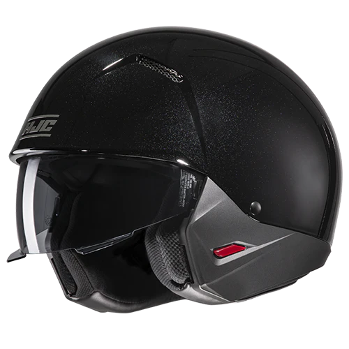 HJC i20N UNI Casco Jet De Moto NOIR METAL