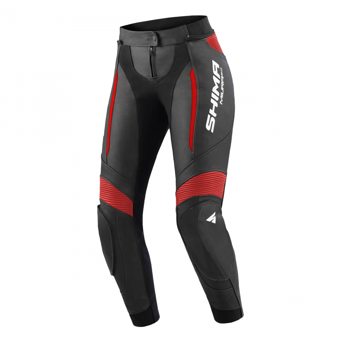 SHIMA MIURA 2.0 HOSE SCHWARZ/ROT 