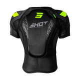 SHOT GILET TROOPER Chest Protector Negro/Amarillo Fluorescente