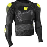 SHOT AIRLIGHT 2.0 Schutzweste Schwarz/Fluoreszierend