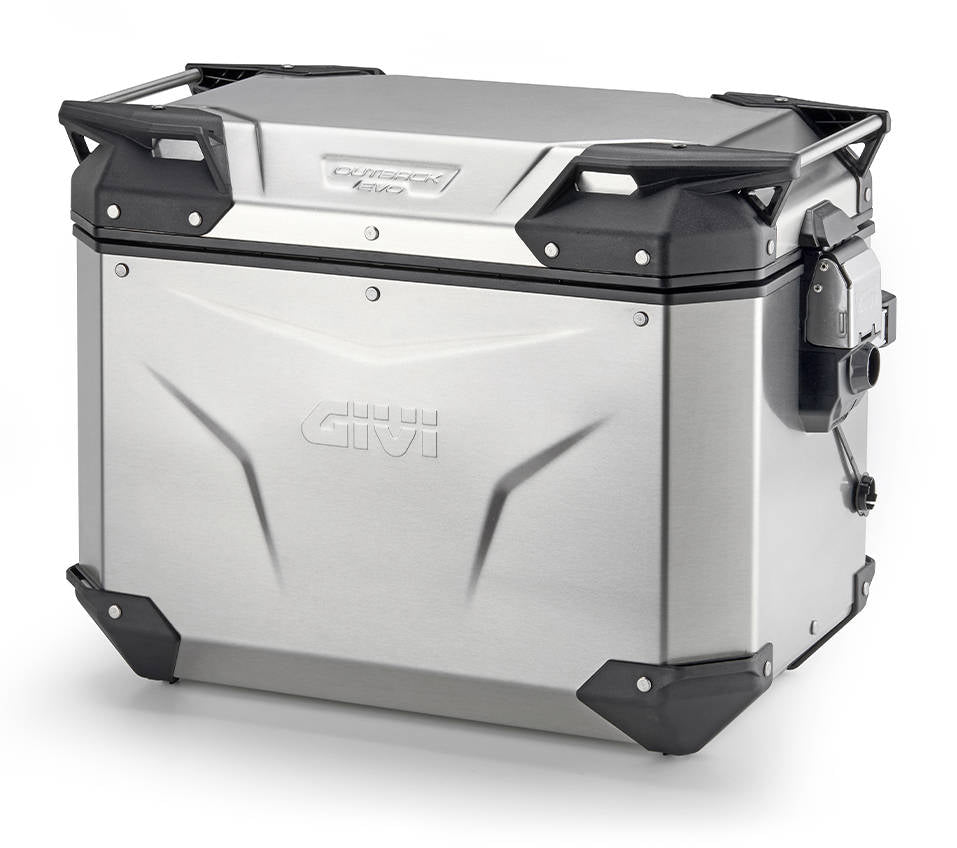 GIVI OBKEV48AL MAL LAT MK C-SIDE AL.NAT SX P/SLR LEFT TREKKER OUTBACK EVO SMART 48L OHNE SCHLOSS