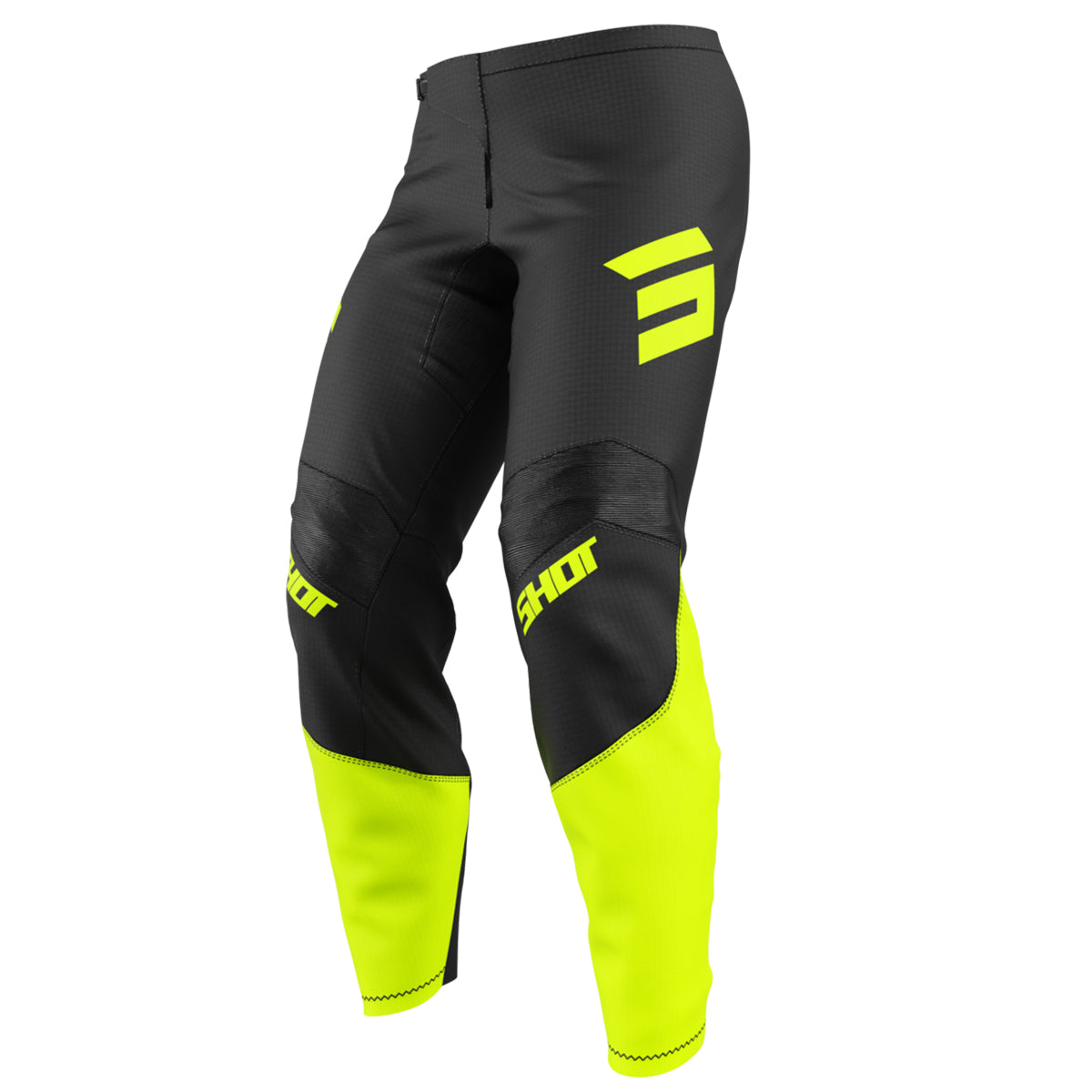 SHOT DRAW PRIVATE PANTALON DE ENDURO NEON YELLOW