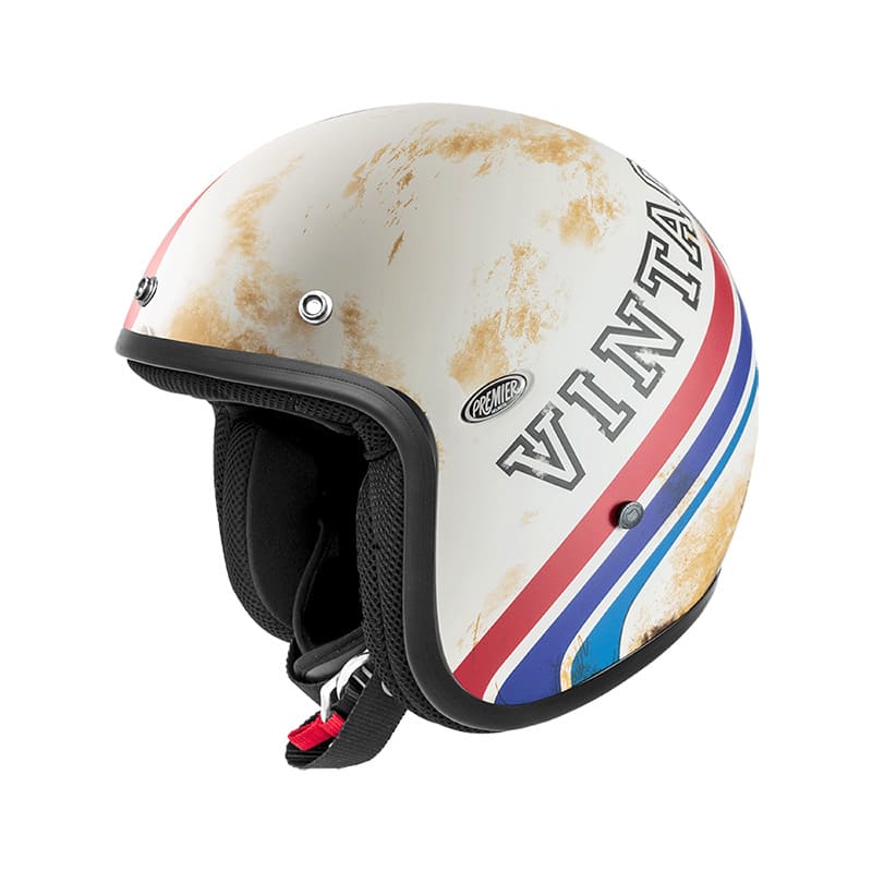 PREMIER CLASSIC BTR 12 BM Estilo Retro Scooter Cara Abierta Casco