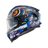 PREMIER TYPHOON LY 18 CASCO INTEGRAL DE MOTOCICLETA AZUL