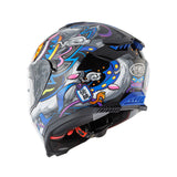 PREMIER TYPHOON LY 18 CASCO INTEGRAL DE MOTOCICLETA AZUL