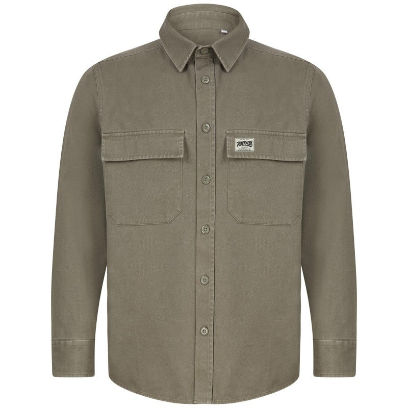 PURERACER FAST SERVICE KHAKI-HEMD 