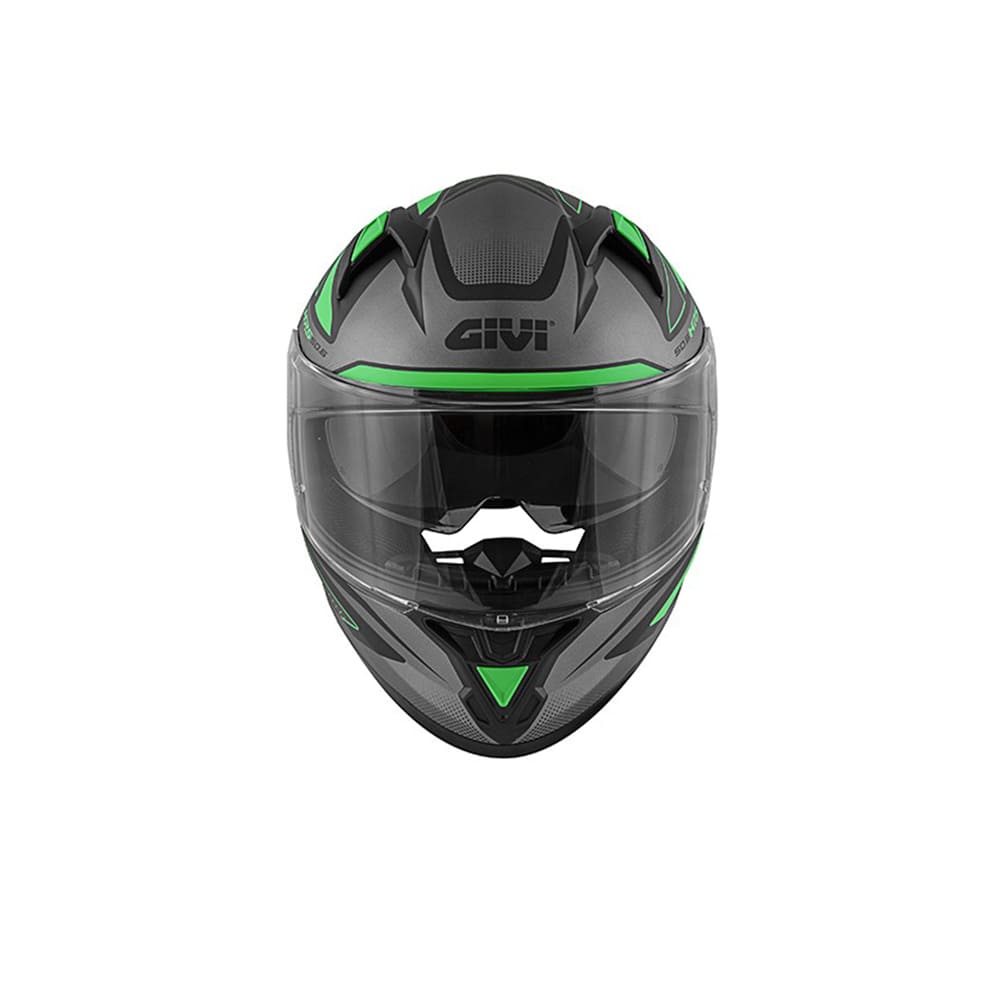 GIVI 50.6 Stuttgart CASCO COMPLETO TITANIO VERDE MT