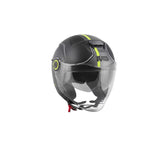 GIVI H125F THBY MOTO JET CASCOS NEGRO GIALLO