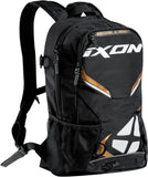 IXON R-Tension 23 Textile Motorcycle Backpack Black White Gold 23 L