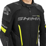 SHIMA SOLID 2.0 VENTED CHAQUETA TEXTIL DE MOTO HOMBRE FLUO