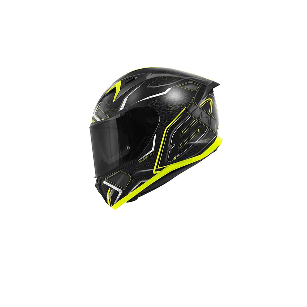 GIVI 50.8 Mystical Moto Integral Casco Negro Amarilla Titani