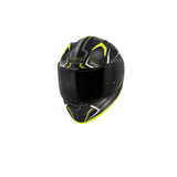 GIVI 50.8 Mystical Moto Integral Casco Negro Amarilla Titani