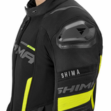 SHIMA SOLID 2.0 VENTED CHAQUETA TEXTIL DE MOTO HOMBRE FLUO