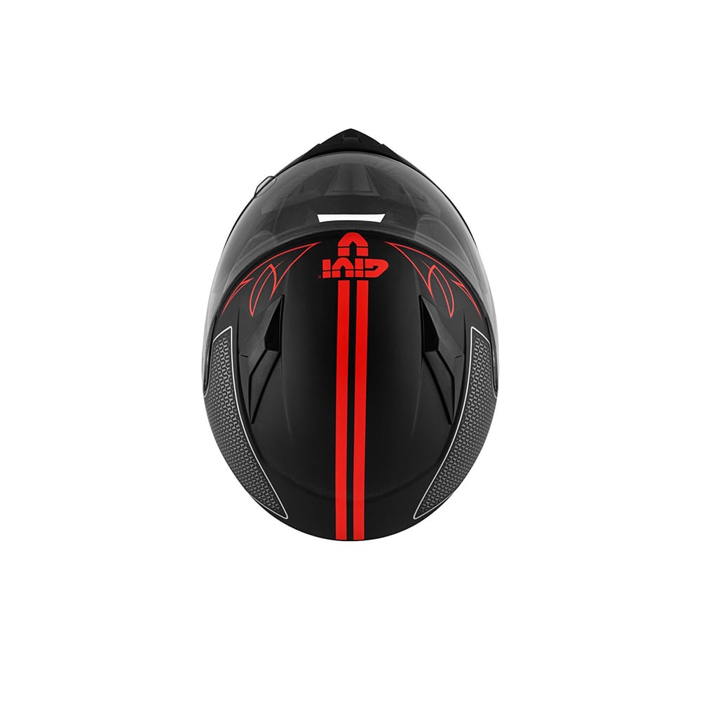 GIVI CASCO JUNIOR J.04 POOFD FLY NEGRO-MT ROJO