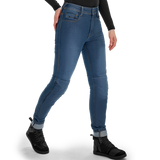 SHIMA RIDGE LADY URBANO DE MOTOCICLISMO TURISMO PANTALÓN AZUL