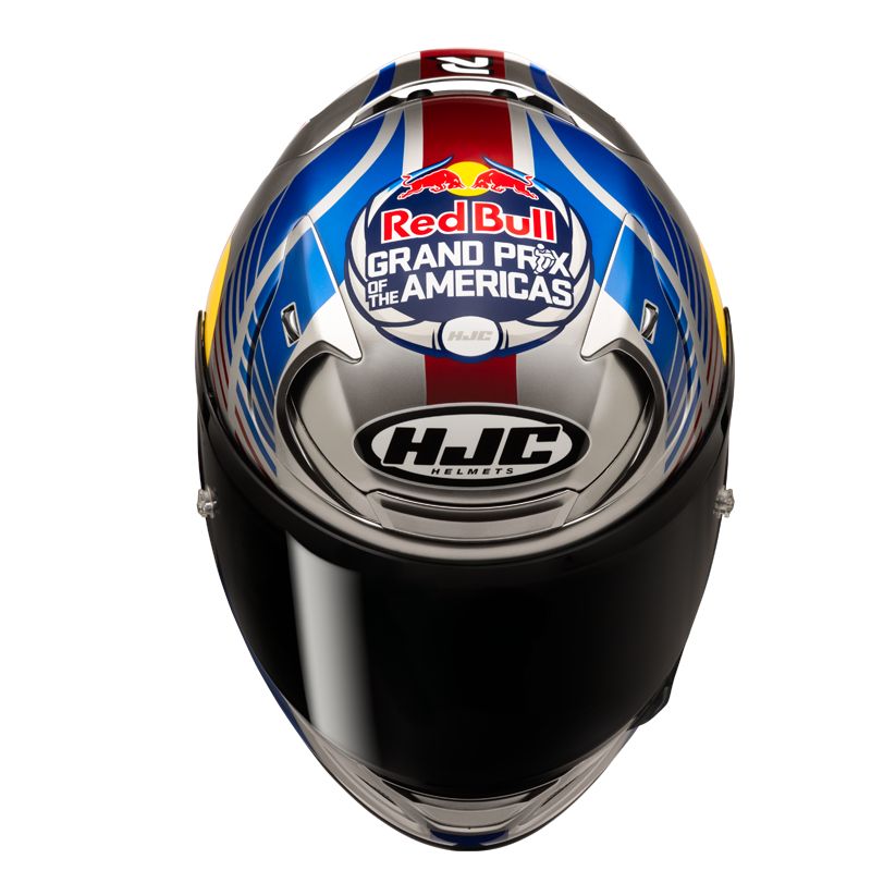 HJC RPHA12 RED BULL AUSTIN GP 2 MC21 DE MOTOCICLETA CASCO INTEGRAL