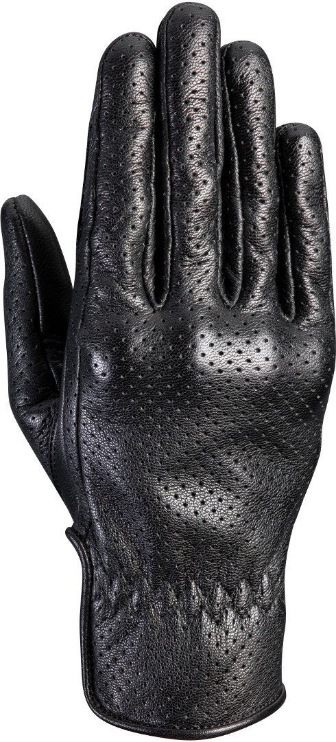 IXON RS NIZO MUJER PERFORADO GUANTES MOTO CUERO NEGRO - GUANTES