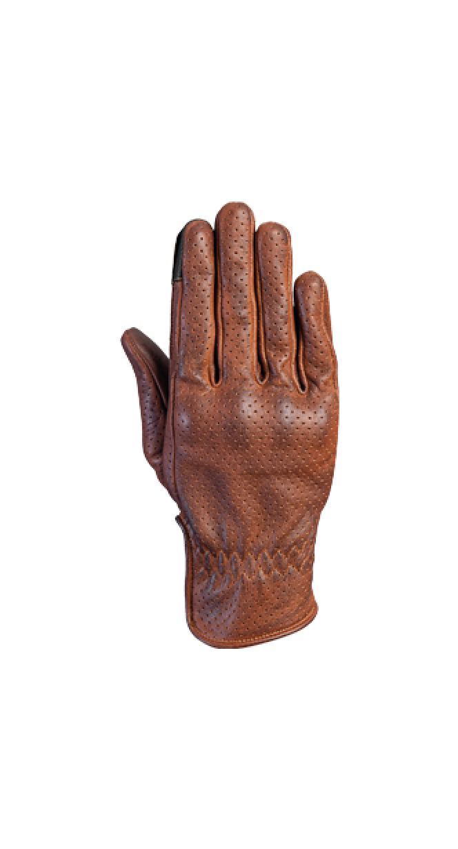 IXON RS NIZO MUJER PERFORADO GUANTES MOTO CUERO CAMELLO - GUANTES