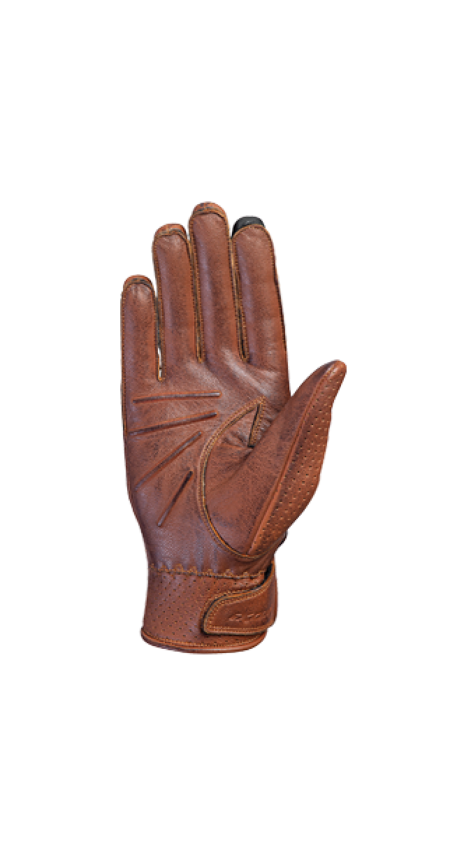 IXON RS NIZO MUJER PERFORADO GUANTES MOTO CUERO CAMELLO - GUANTES