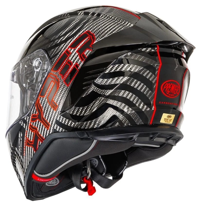 PREMIER HYPER CARBON PS2 DE MOTOCICLETA CASCO INTEGRAL