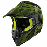 Capacete de motocross GIVI 60.1 Fresh, preto/verde-marinho