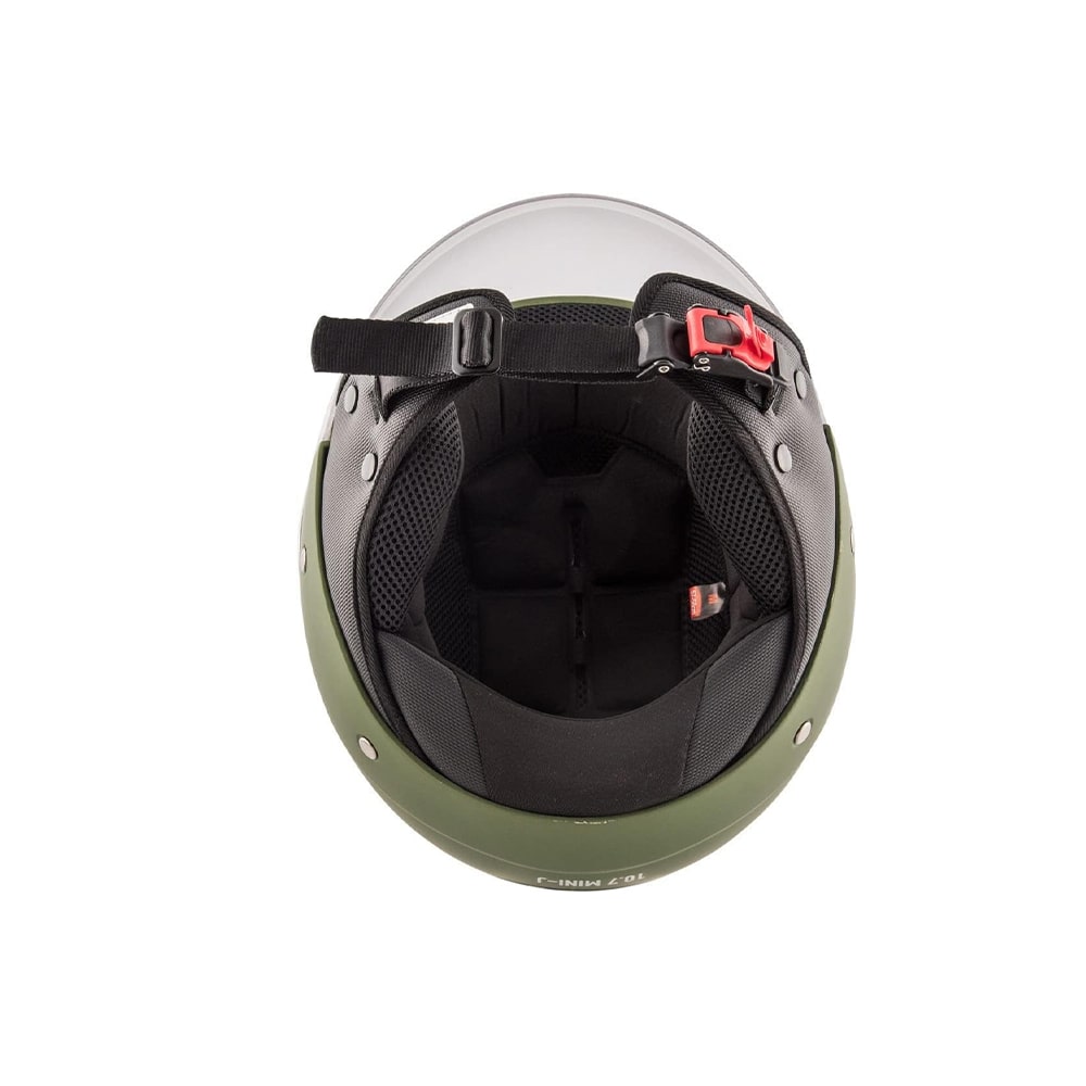 CASCO GIVI DJET 107/MINI-J.D/VERDE SÓLIDO