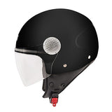 GIVI 10.7 EVO SOLID N900 CASCO SEMI-JET MOTOCICLETA NEGRO