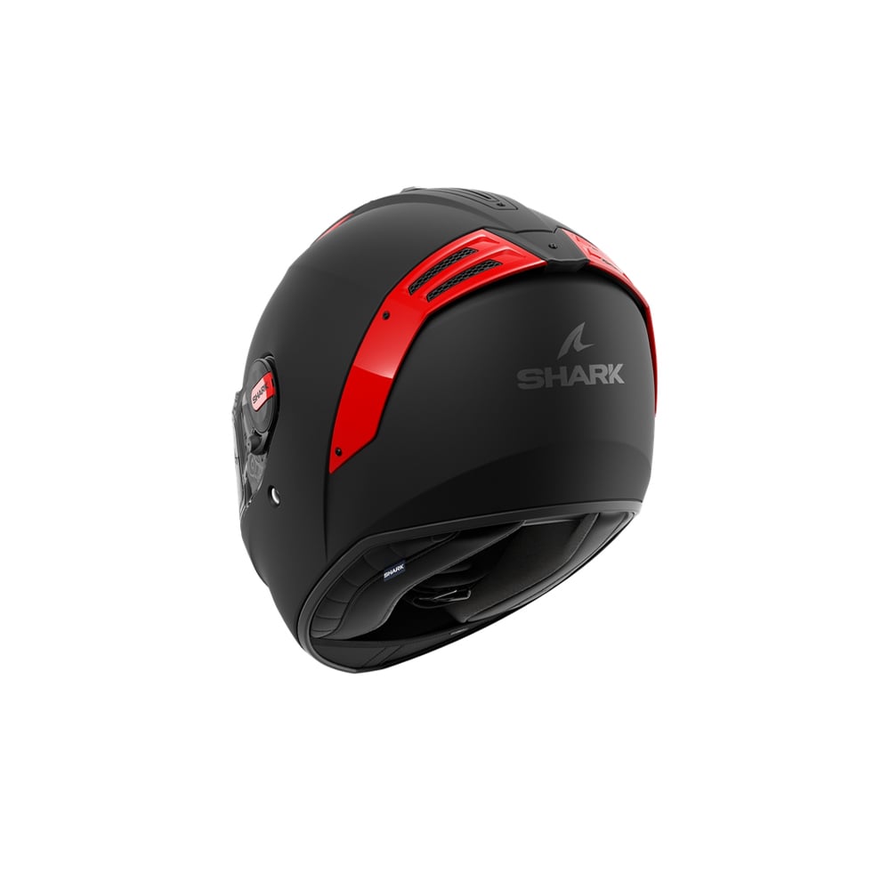 SHARK SPARTAN RS BLANK MAT SP CARRERAS CASCO NEGRO NARANJA NEGRO