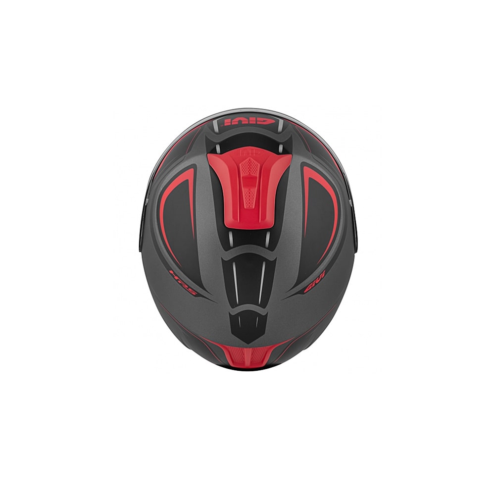GIVI - CASCO JET X.22 PLANETA HIPER TITANIO ROJO