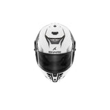 SHARK SPARTAN RS BYHRON INTEGRAL CASCO Blanco Negro Cromado
