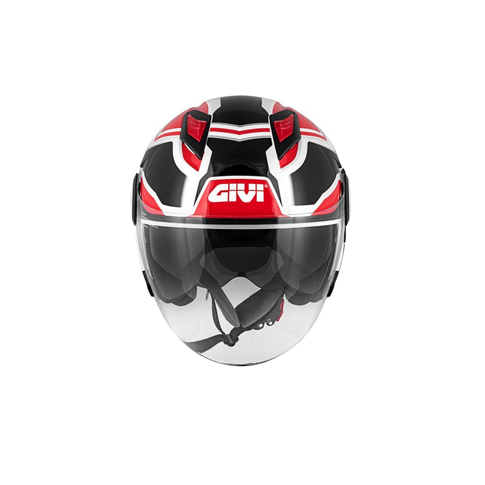 GIVI 12.3 STRATOS.D SOMBRA CASCO JET BLANCA NEGRO