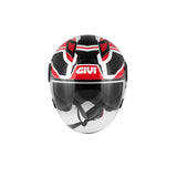 GIVI 12.3 STRATOS.D SOMBRA CASCO JET BLANCA NEGRO
