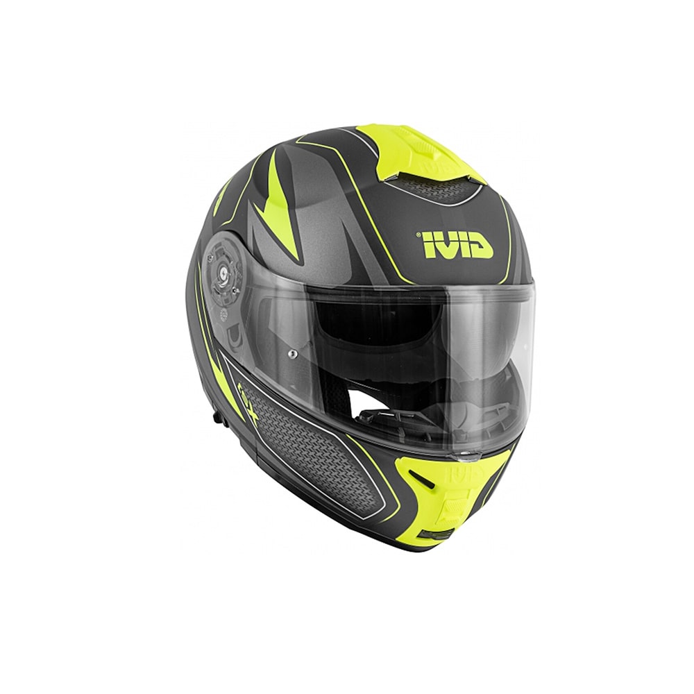 CASCO GIVI MOD X.21 DESAFIANTE C PLD GLOBO NEGRO-MT AMARILLO