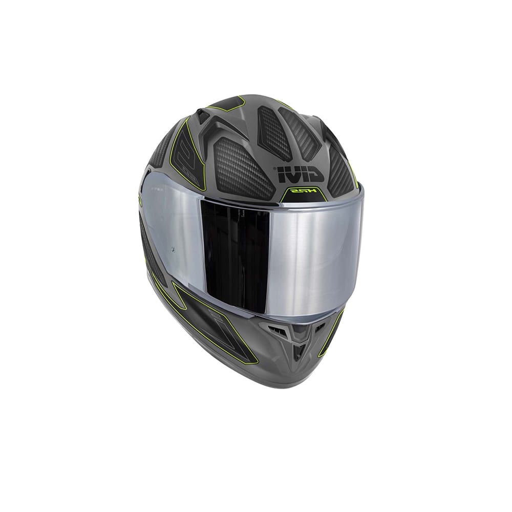 GIVI - CASCO COMPLETO 50.9 SPORT ENIGMA GRIS-MT NEGRO AMARILLO