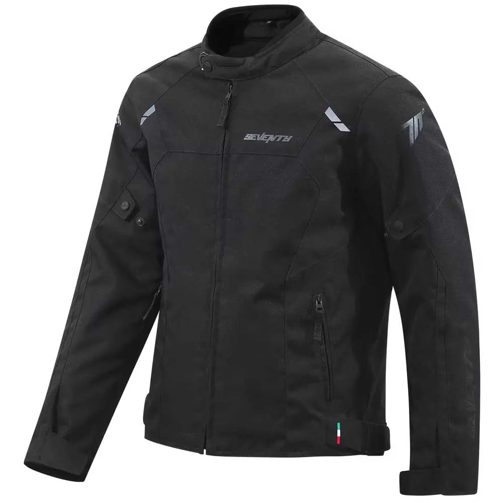 SEVENTY DEGREES SD-JR67 INVIERNO CHAQUETA DE MOTO RACING MUJER NEGRO