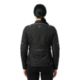 SEVENTY DEGREES SD-JT85 INVIERNO CHAQUETA DE MOTO TOURING MUJER NEGRO