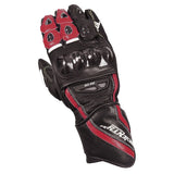 SEVENTY DEGREES SD-R2K GUANTE DE MOTO VERANO RACING NINOS NEGRO ROJO