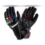 SEVENTY DEGREES SD-T1 GUANTE DE MOTO INVIERNO TOURING HOMBRE NEGRO ROJO AZUL