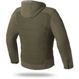 SEVENTY DEGREES SD-JC77 CHAQUETA DE MOTO INVIERNO URBAN HOMBRE VERDE MILITAR