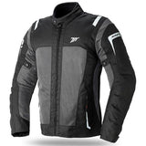 SEVENTY DEGREES SD-JT46 CHAQUETA DE MOTO VERANO TOURING MUJER NEGRO GRIS