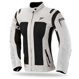 SEVENTY DEGREES SD-JT46 CHAQUETA DE MOTO VERANO TOURING MUJER ICE NEGRO