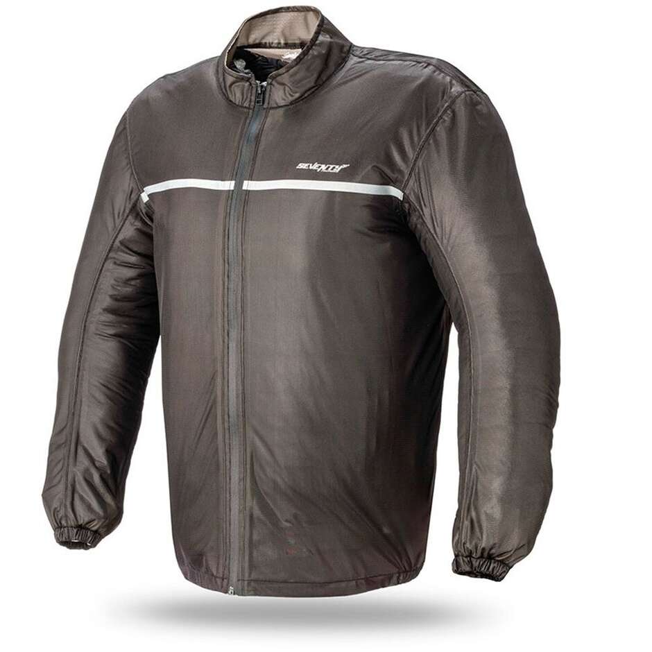 SEVENTY DEGREES SD-A3 CHAQUETA DE MOTO IMPERMEABLE HOMBRE NEGRO